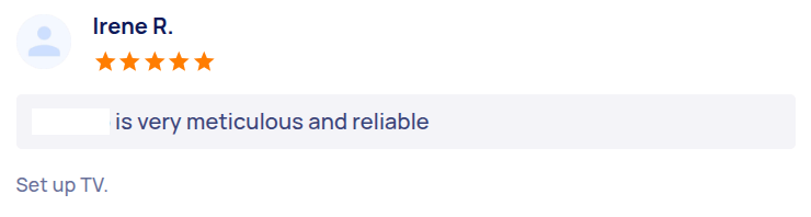 Customer review 2