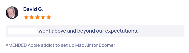 Customer review 3